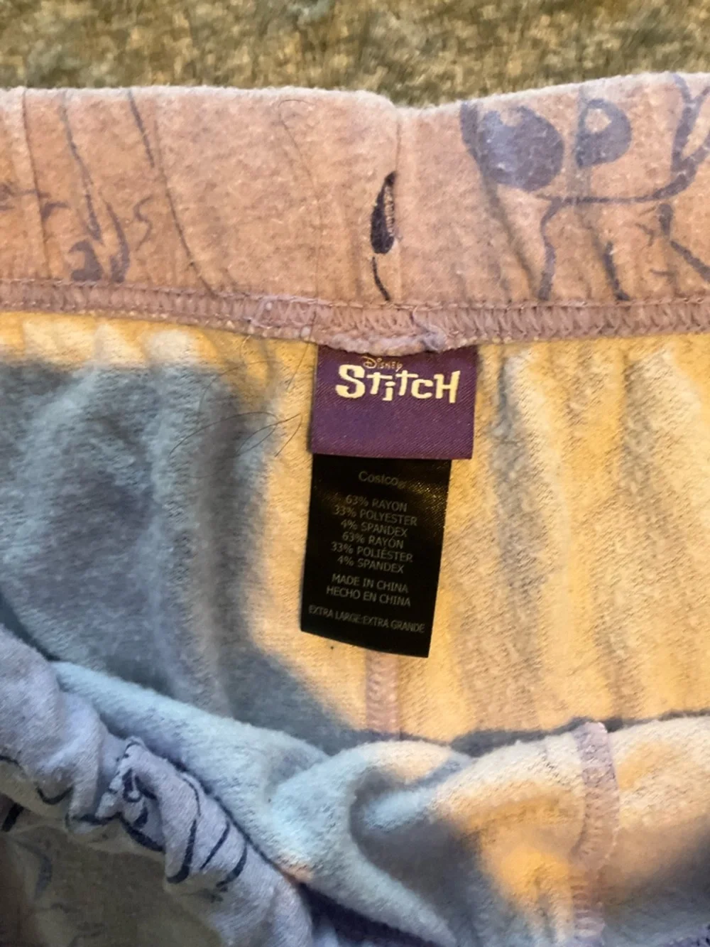 Disney Stitch Cozy Pajama Set - Picture 4 of 5